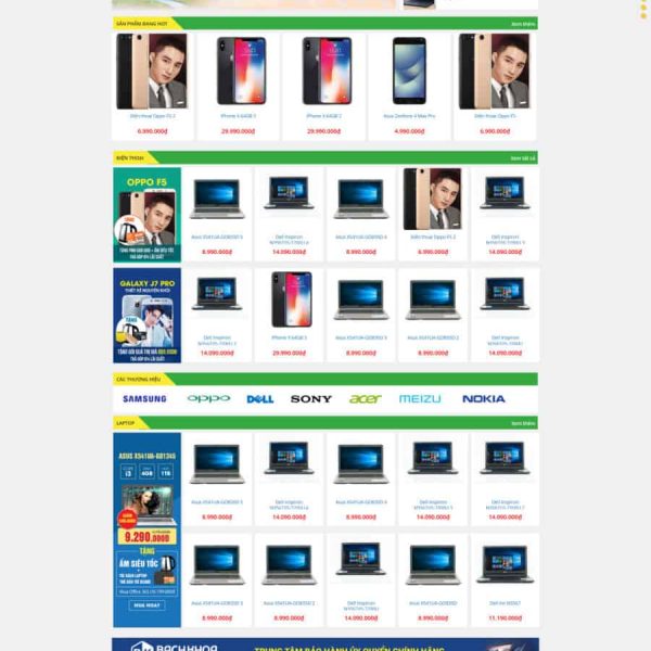 Theme wordpress bách khoa shop