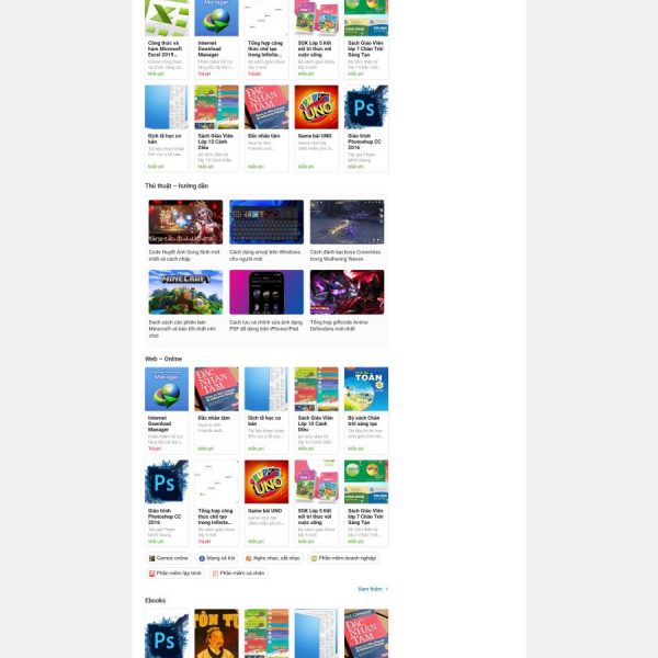 Theme wordpress web dowload tài liệu