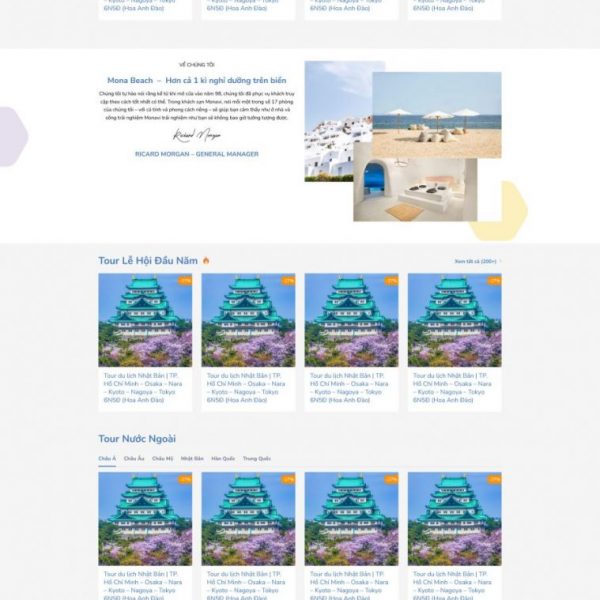 Theme WordPress du lịch 22