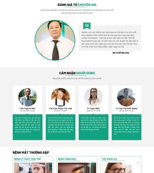 Theme wordpress dược phẩm nhà thuốc 8