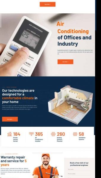 Theme Wordpress giới thiệu công ty điện lanh 5