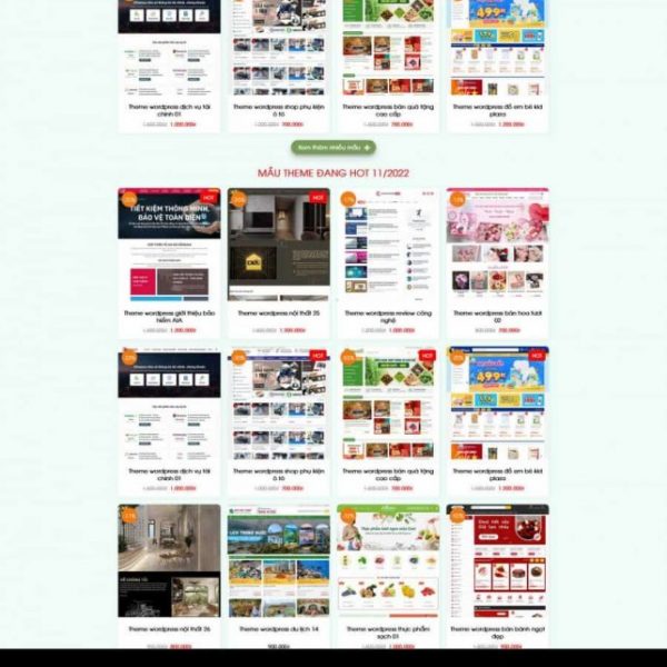 Theme WordPress bán theme