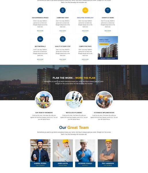 theme wordpress công ty xây dựng chuẩ seo giá rẻ