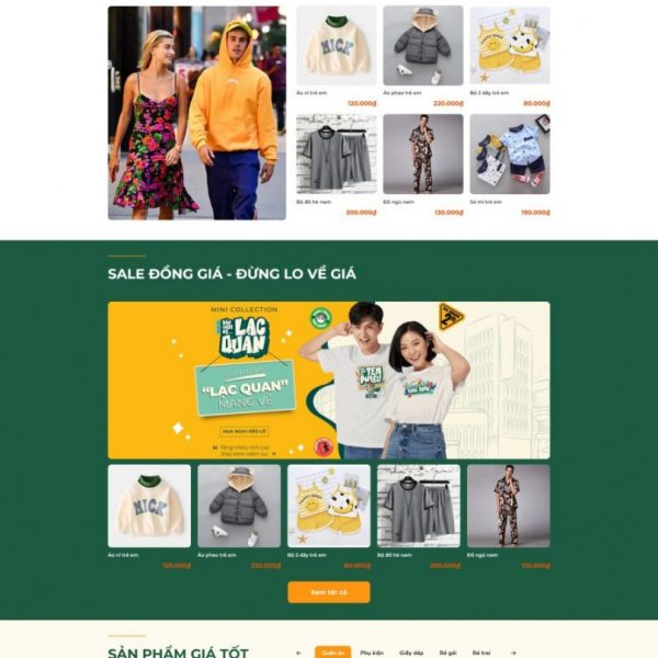 Theme WordPress Thời Trang Trẻ Em 47