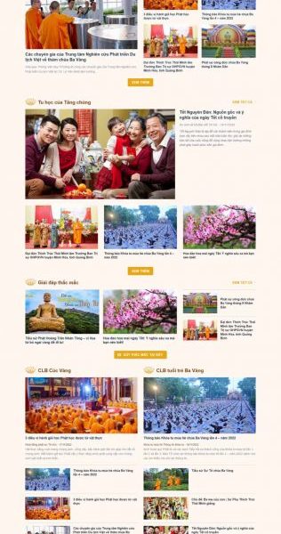 Theme wordpress chùa