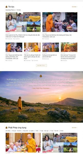 Theme wordpress chùa 3